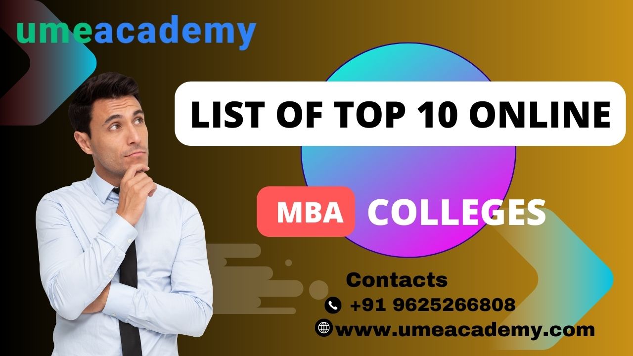 List Of Top 10 Online Mba Colleges